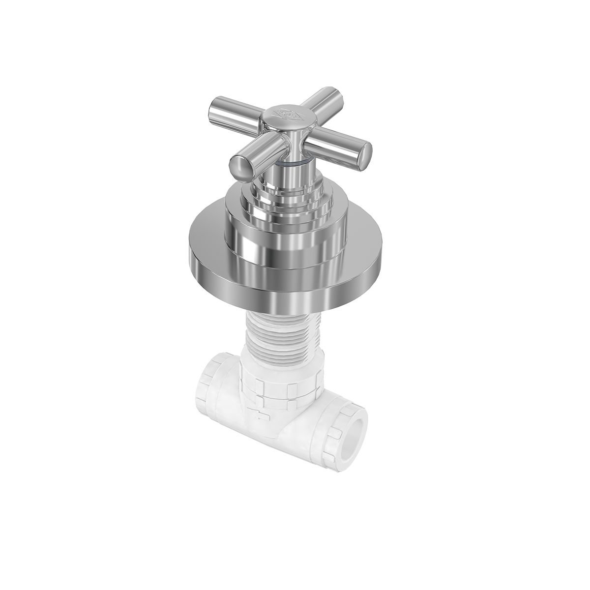 Built-In Concealed Stop Valve - Plus Zinc