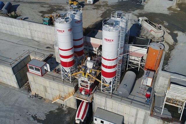 Stationary Type Concrete Batching Plants