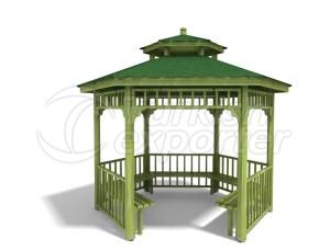 Pergola en bois