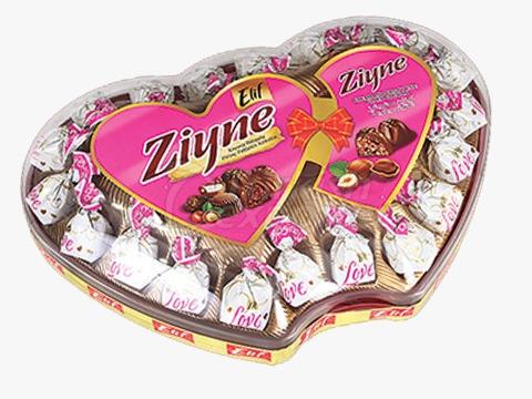 Elif Ziyne Double Heart P.V.C Gift