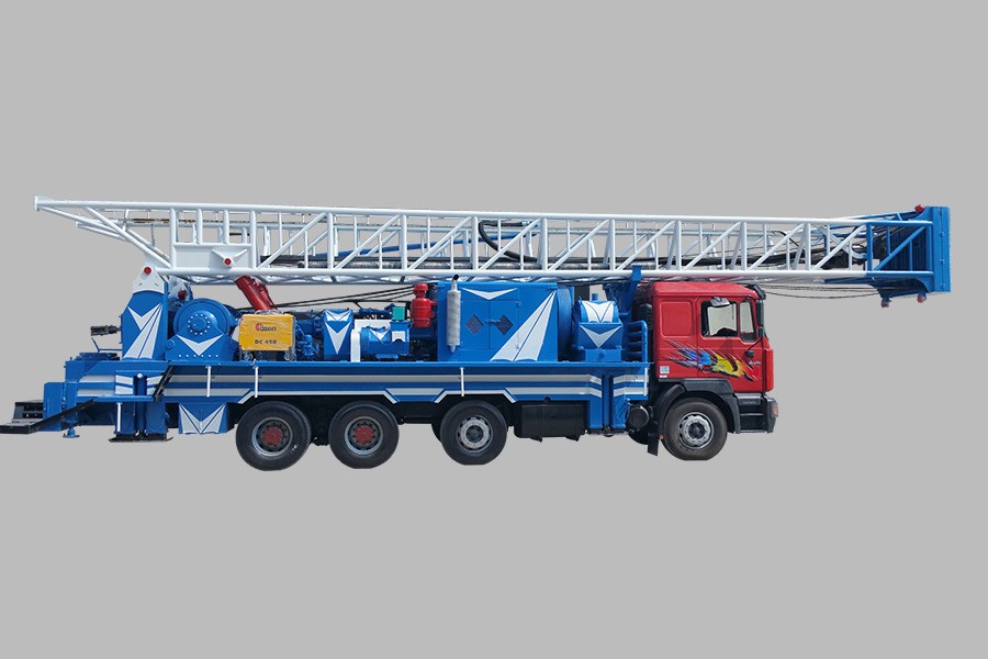 750 METERS MOUNTED ON TRUCK DRILLING RIG