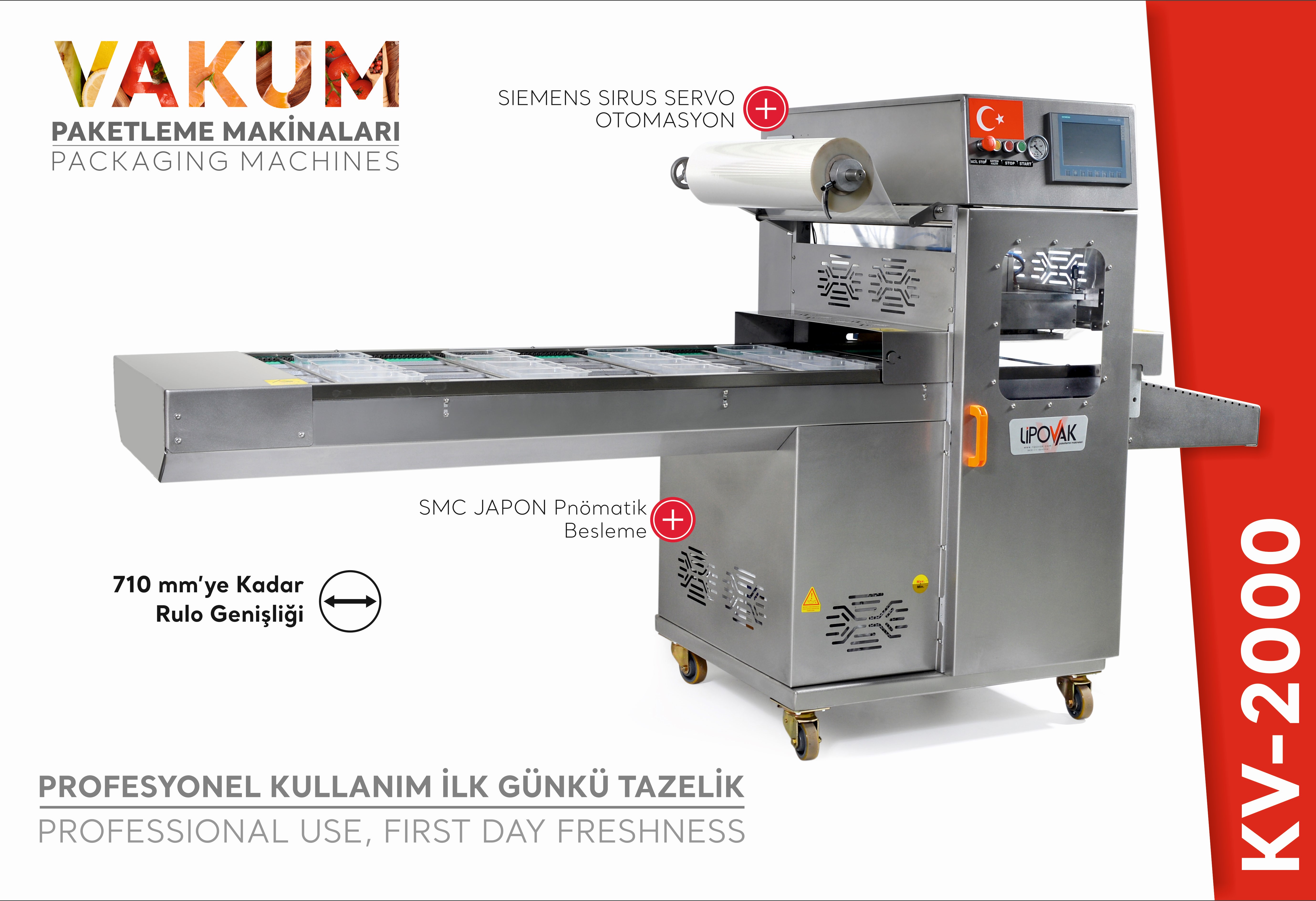 KV 2000 Full Automatic Packaging Machine