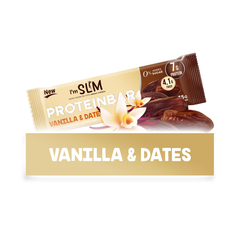 PROTEIN BAR ( VANILLA & DATES)