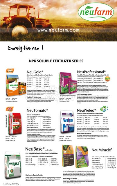 NEUFARM SOLUBLE NPK FERTILIZERS