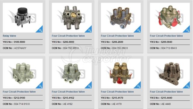 Air Brake Valves