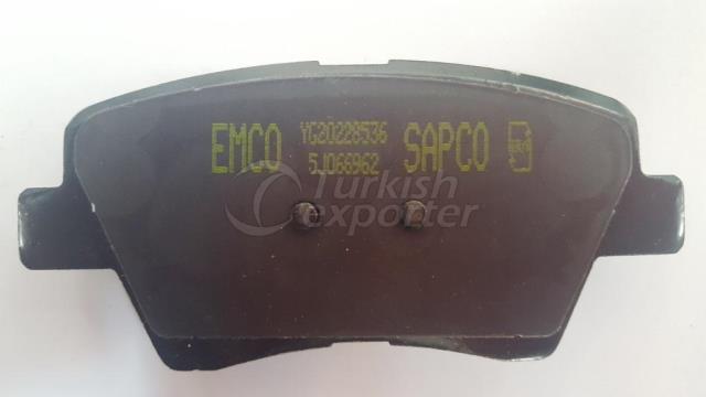 Samand Rear OE disk Brake Pad