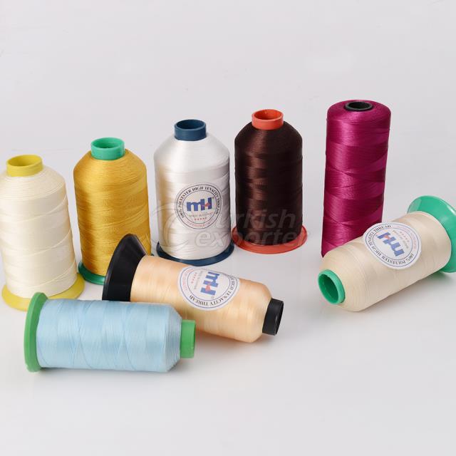 High tenacity polyester thread