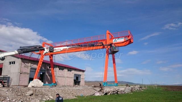 Gantry Crane Manufacturer in Turkey