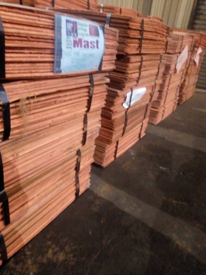 COPPER CATHODES FOR SALE 