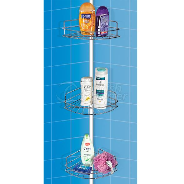 Угловой уголок для ванной комнаты