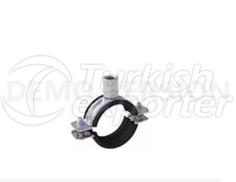 Stainless Pipe Clamp With Nut