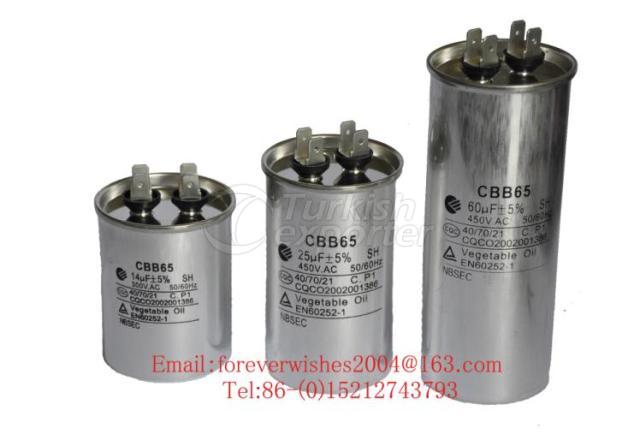 capacitor,CBB65,NINGGUO DARONG,oil filled capacitor,MS capacitor