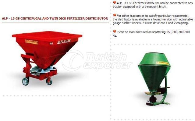 القرص الاحادي والثنائي لموزع السماد