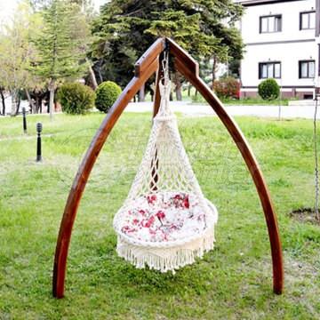 Antique Wooden Garden Swing Sehzade