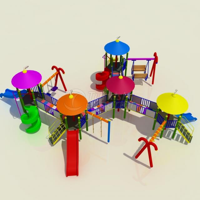 Metal Kids Playground BAB-P-14015