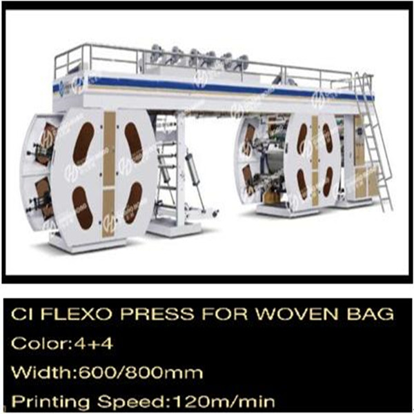 Flexographic printing machine