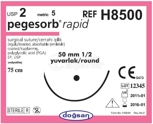 Sutures résorbables H8500