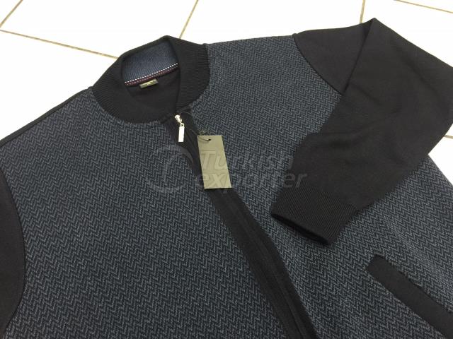 Men's cardigans with zip