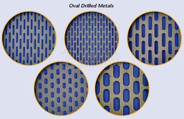 Eliptical Punched Metal Sheets