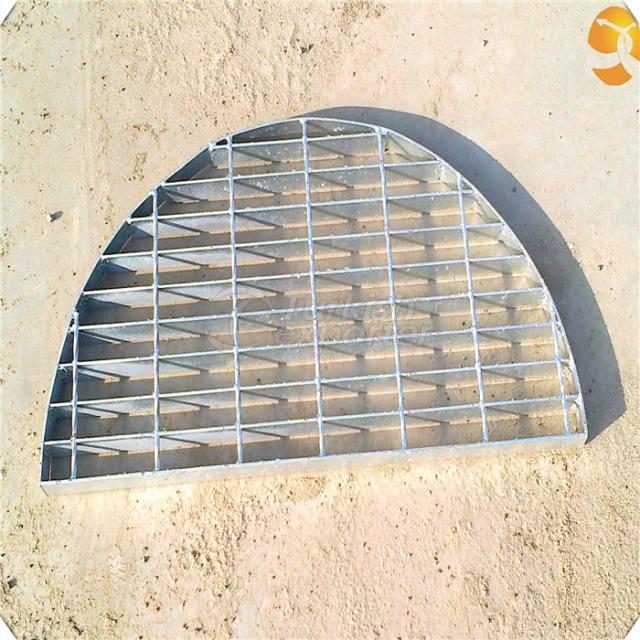 open grid steel grating profile