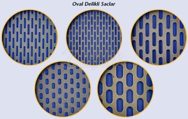 Oval Delikli Saclar