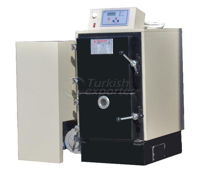 solid fueled hot-water boiler