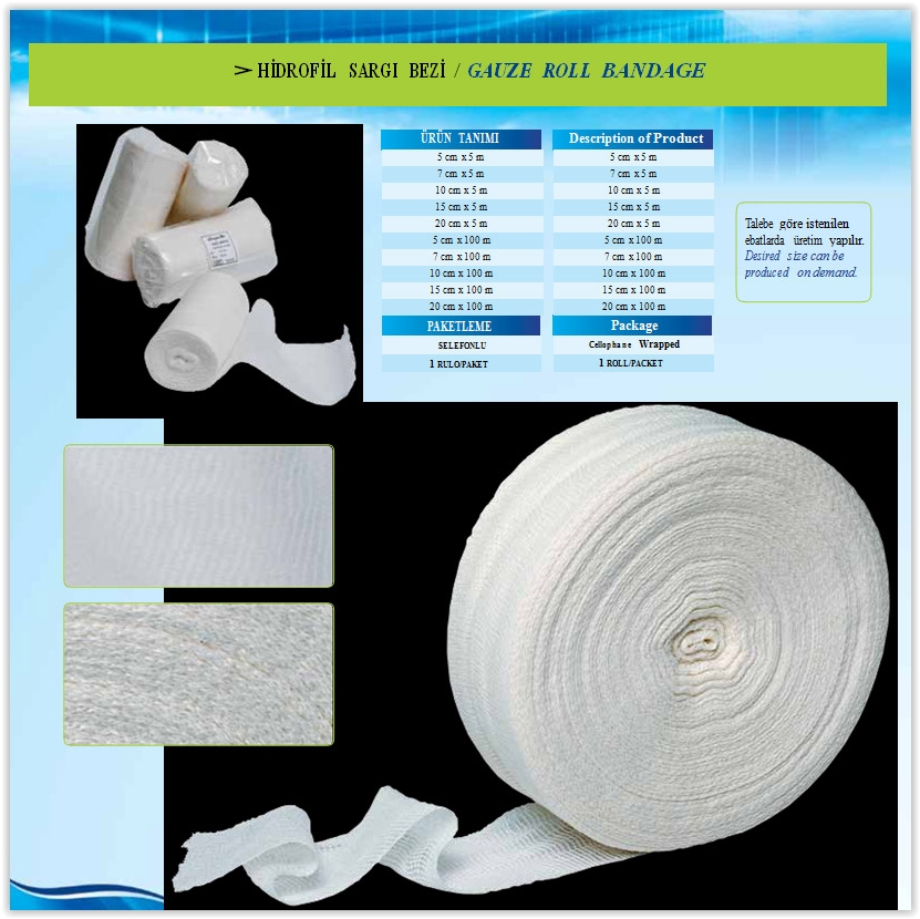 Gauze Roll Bandage