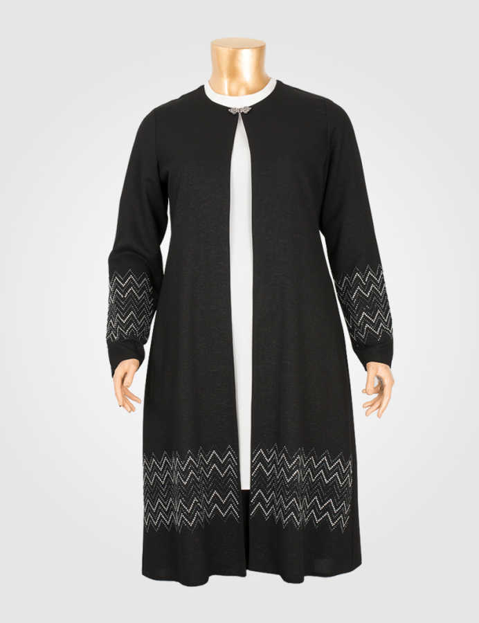 HESNA 5890 ZIGZAG STONE SUIT