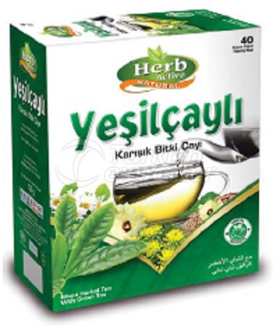 Yeşil Çaylı Süzen Poşet Karışık Çay