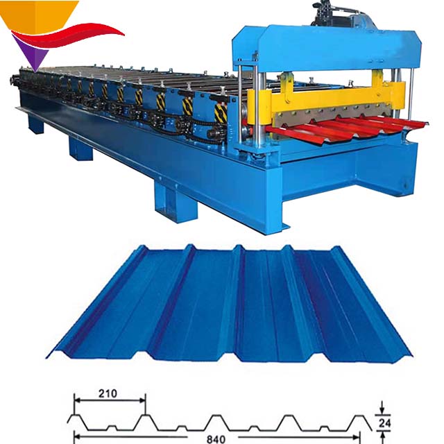 840 Trapezoidal Sheet Roll Forming Machine