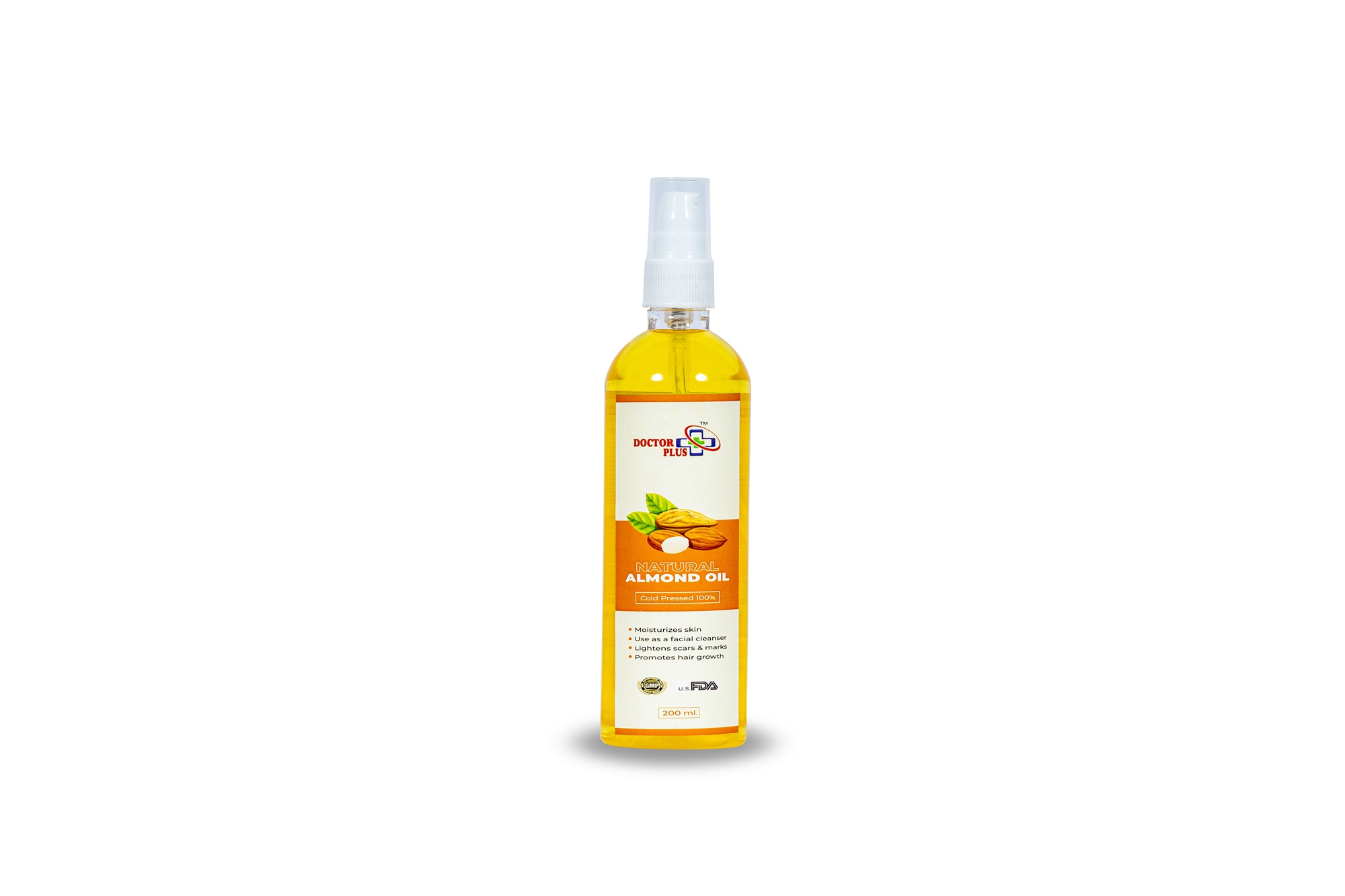 DOCTOR PLUS COLD PRESSED 100% NATURAL ALMOND OIL