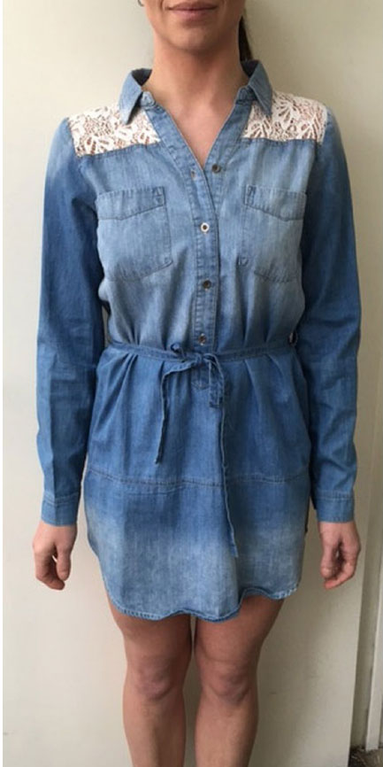 Ladies Denim Shirt