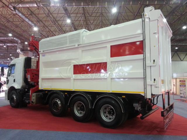 Modern Garbage Truck 18 M3