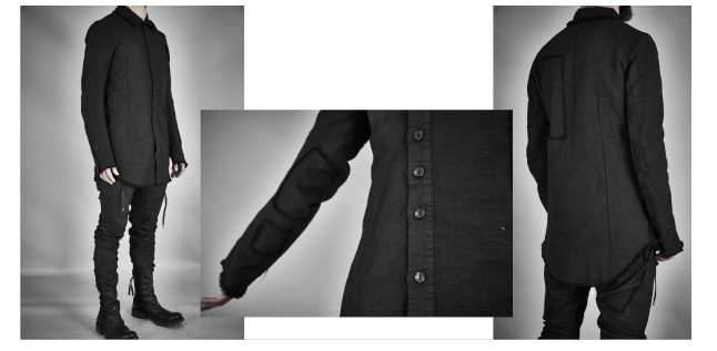 CONTRA STRUCTURED BUTTON UP SHIRT 44