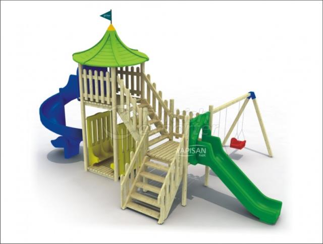 Wooden Kids Playgrounds 144041