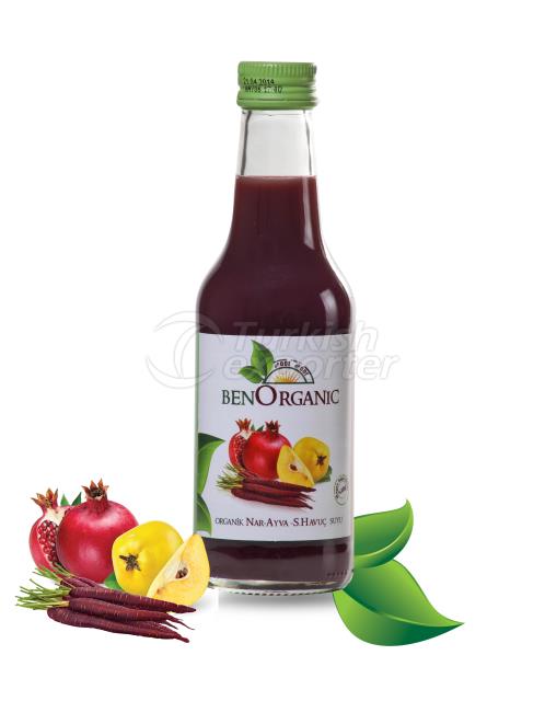 Pomegranate-Quince-Carrot Juice