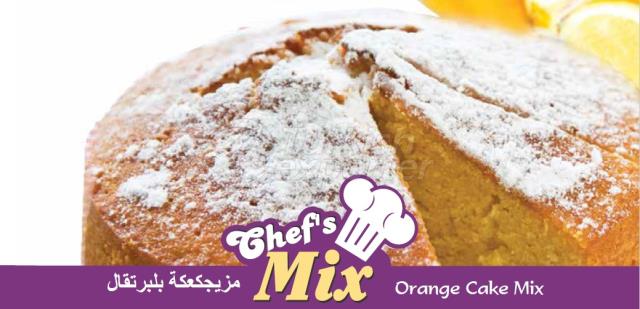 Orange cake mix