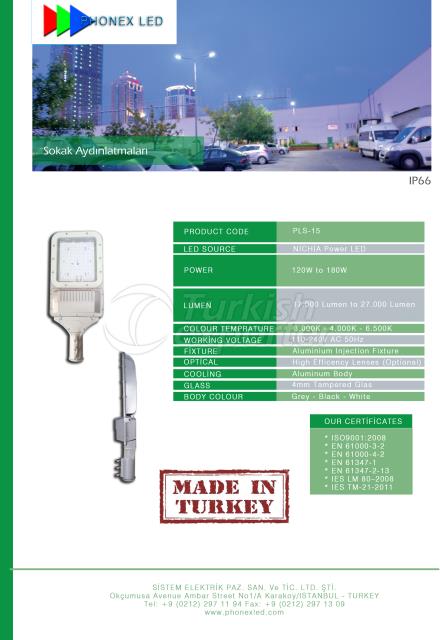 150W LED STREET LIGHT