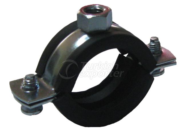 Pipe Clamps with nut connection