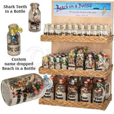 Beach shell souvenirs and gifts