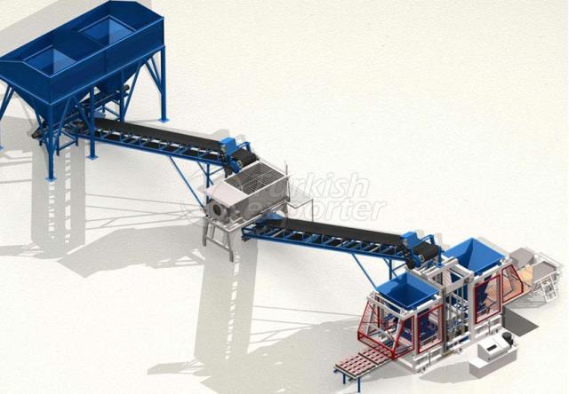 Hzbm 1020 Concrete Paving And Block Making Machine