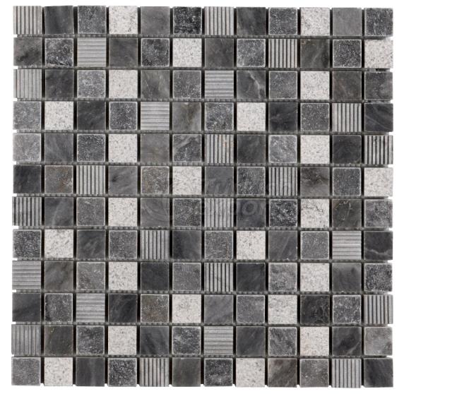 2,3x2,3 Bluestone Nailed Tumbled