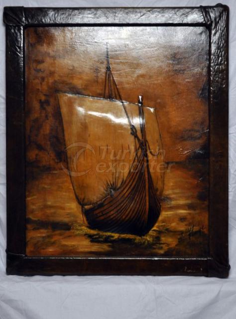 Leather Painting
