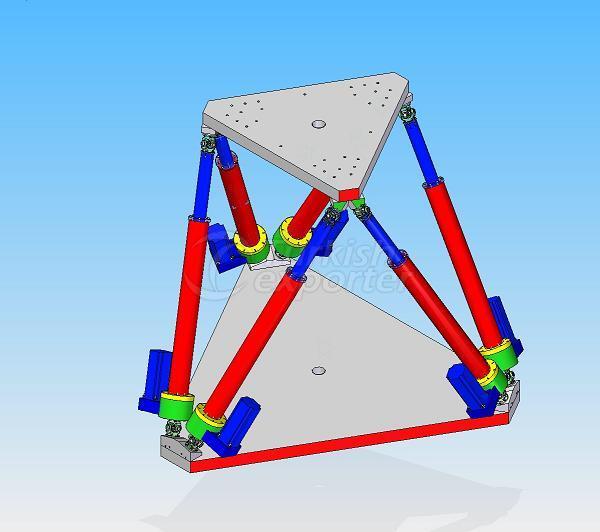 Hexapod Simülatör 1.500 kg. Payload