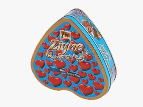 Elif Ziyne Heart Tin Box