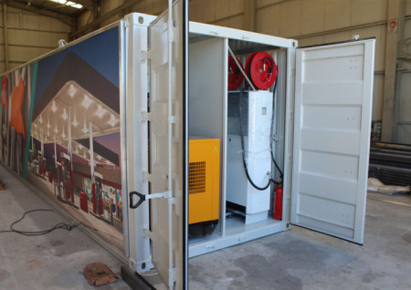 Fuel Oil Mobile Container Station