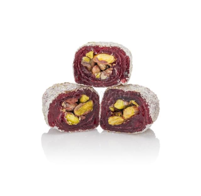 Turkish Delight with Pistachio and Raspberry