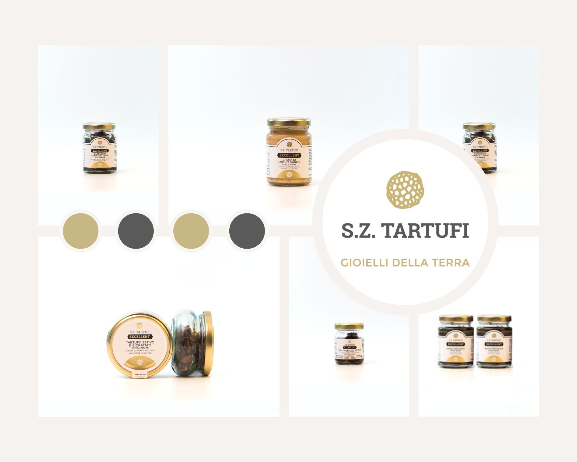 Truffle products without flavours