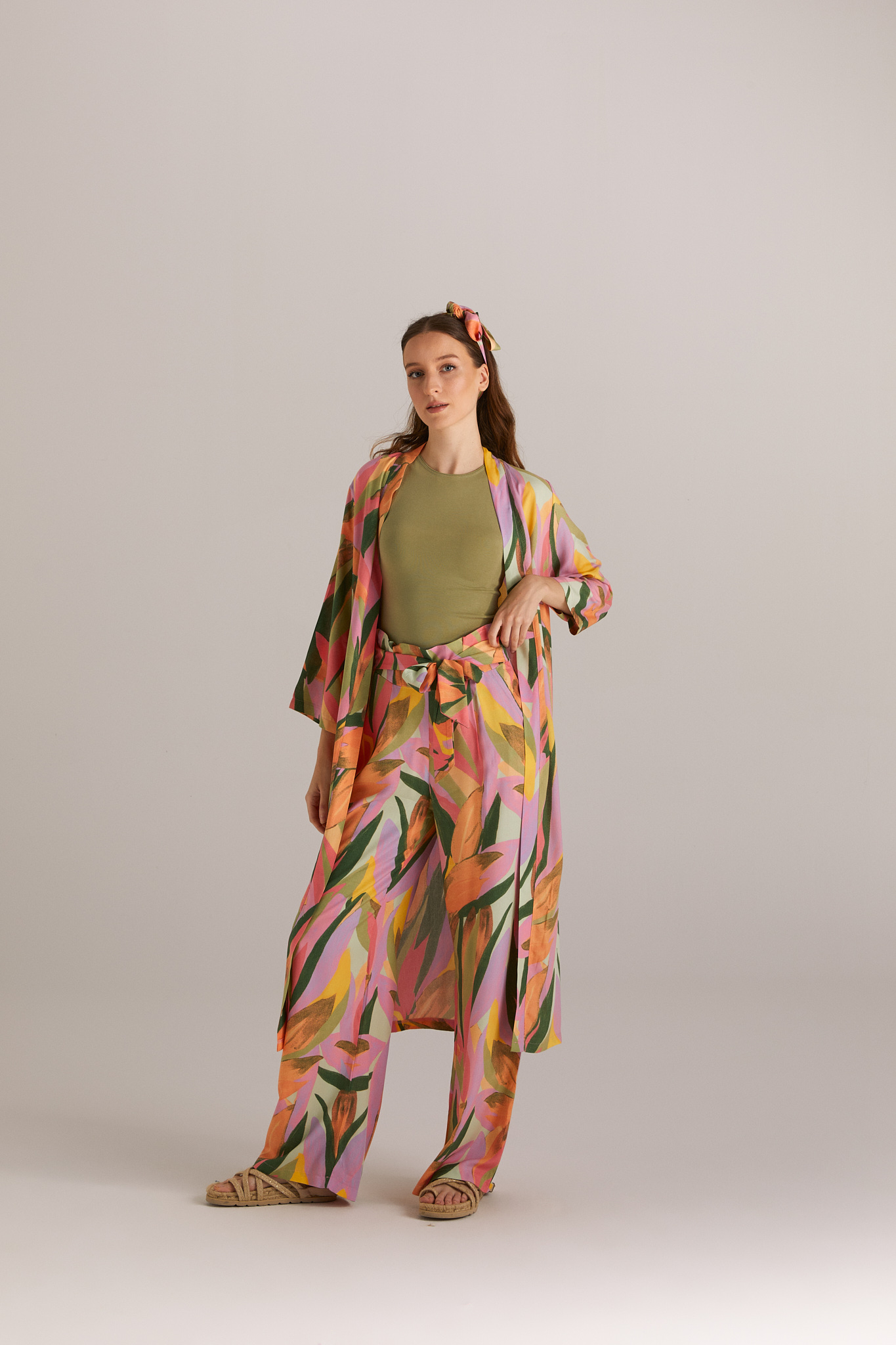 Kimono Pants Set