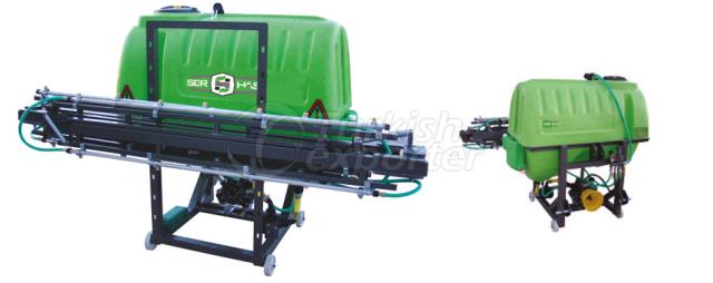 Pull type Field Pulverizator 500 liters capacity